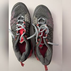 La Sportiva Bushido 2 Women's Gray and Pink Trail Running Shoes